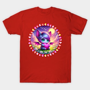 Cute Chibi Bat Girl T-Shirt